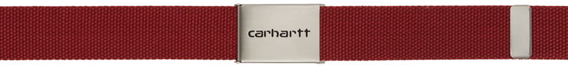 Pojasevi Carhartt WIP Clip Belt Tamnocrvena | I019176