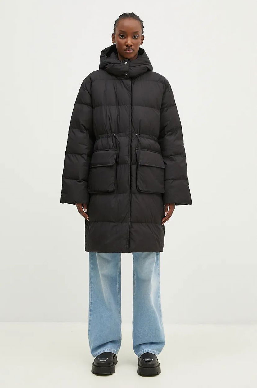 Pernata jakna Samsoe Samsoe Oversized Puffer Jacket Crna | F24300004