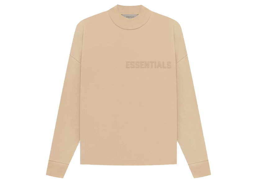 Majica kratkih rukava Fear of God Essentials LS Tee Sand Bež | 125BT222014F