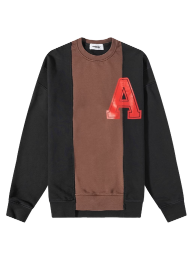 Džemper Ambush Varsity Crewneck Tamnoplava | BMBA026F22FLE0011025