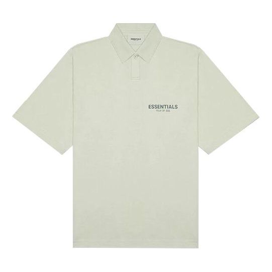 Polo majica Fear of God Essentials Polo Shirt Zelena | FOG-FW20-307, 0