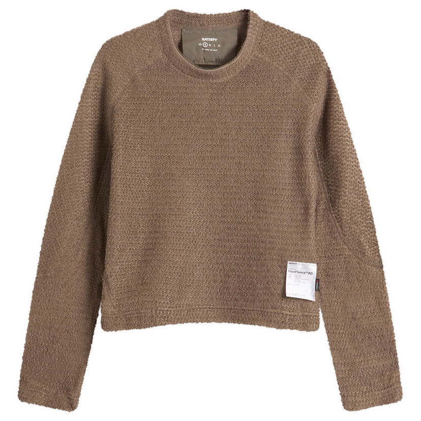 Dukserice Satisfy GhostFleece AD Long T-Shirt Smeđa | 21020-FA
