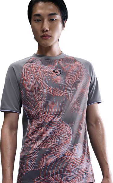 Majica kratkih rukava Nike Nike DF ACD+ AOP Short Sleeve Graphic Top Siva | hv1824-635, 2