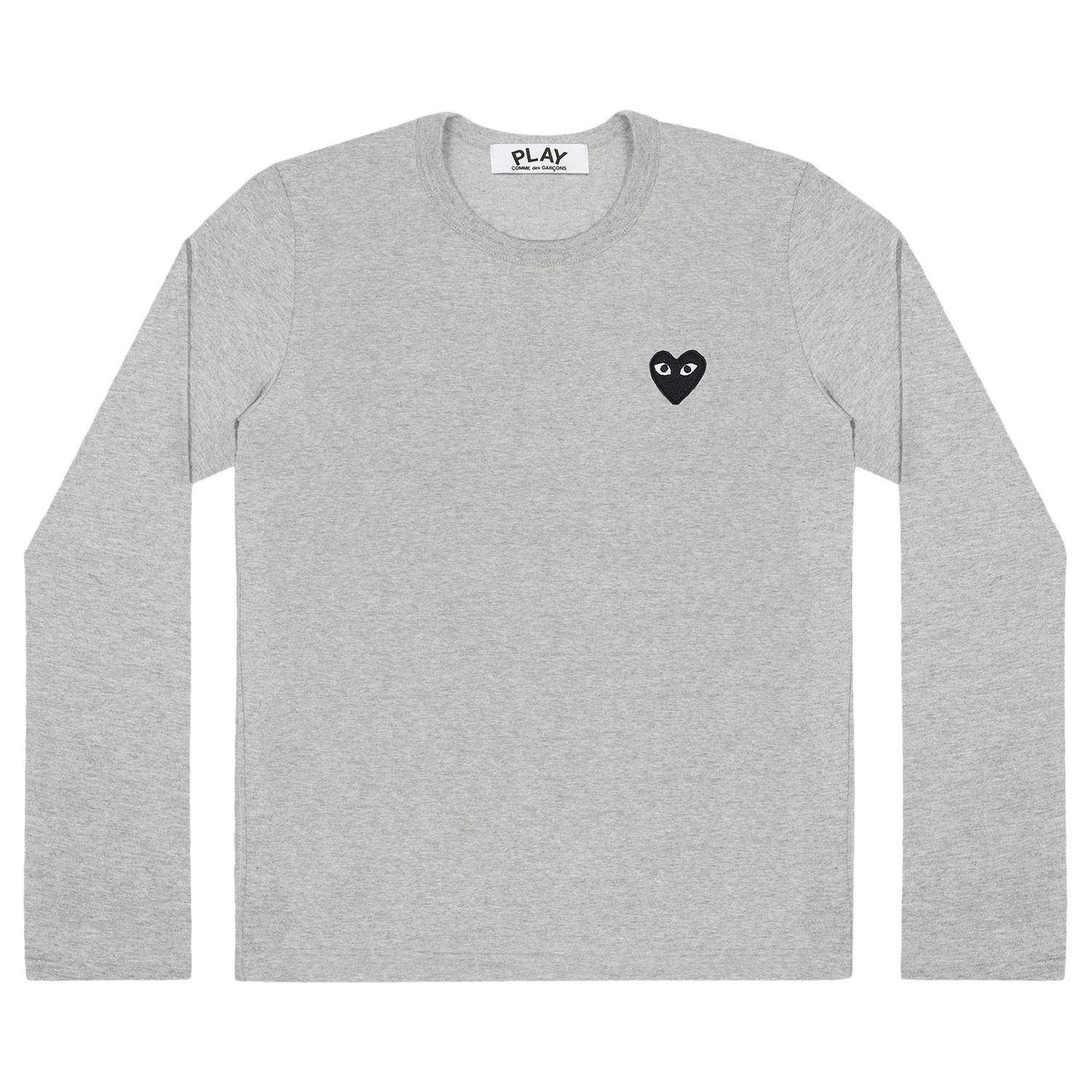 Majica kratkih rukava Comme des Garçons PLAY Heart Tee Siva | AZ T122 051 1, 1