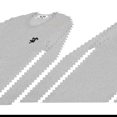 Majica kratkih rukava Comme des Garçons PLAY Heart Tee Siva | AZ T122 051 1, 1