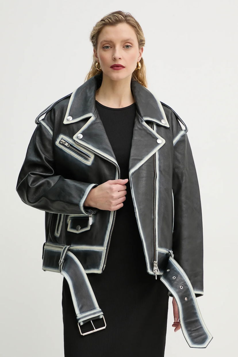 Jakna STAND STUDIO Stand Studio Irene Leather Jacket Crna | 62272.7030