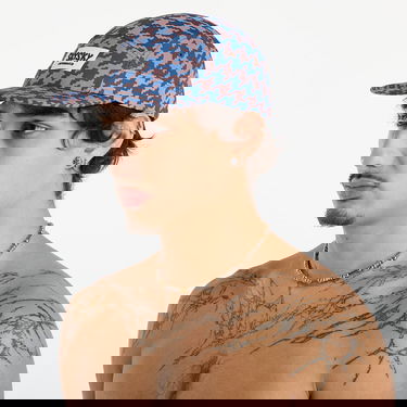 Kapa Saysky Combat Houndstooth Print Universal Fit 5-Panel Cap Višebojno | OUACA101C1047, 1