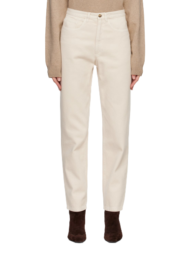 Hlače i traperice A.P.C. Beige Martin F Bijela | COFBL-F09122