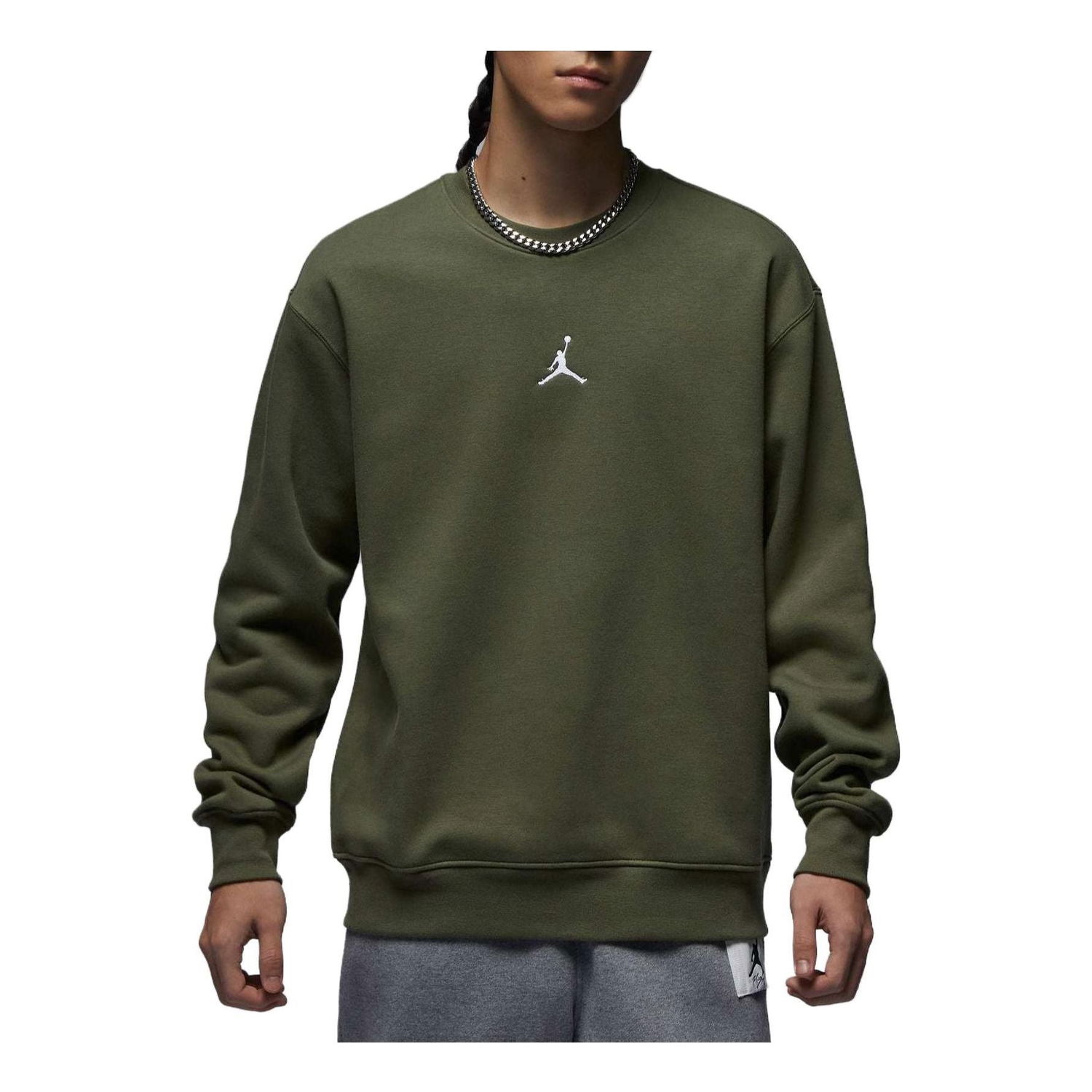 Dukserice Jordan Essentials Logo Sweatshirt Zelena | FV8451-222, 0