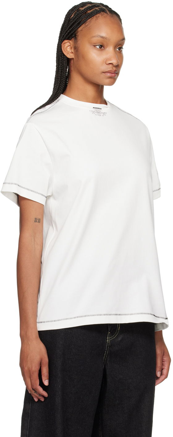 Majica kratkih rukava ADER ERROR Langle T-Shirt Bijela | BN01SSTS0103OW, 1