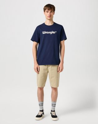 Majica kratkih rukava Wrangler Wrangler Frame Logo T-Shirt Tamnoplava | 112350524:XXL