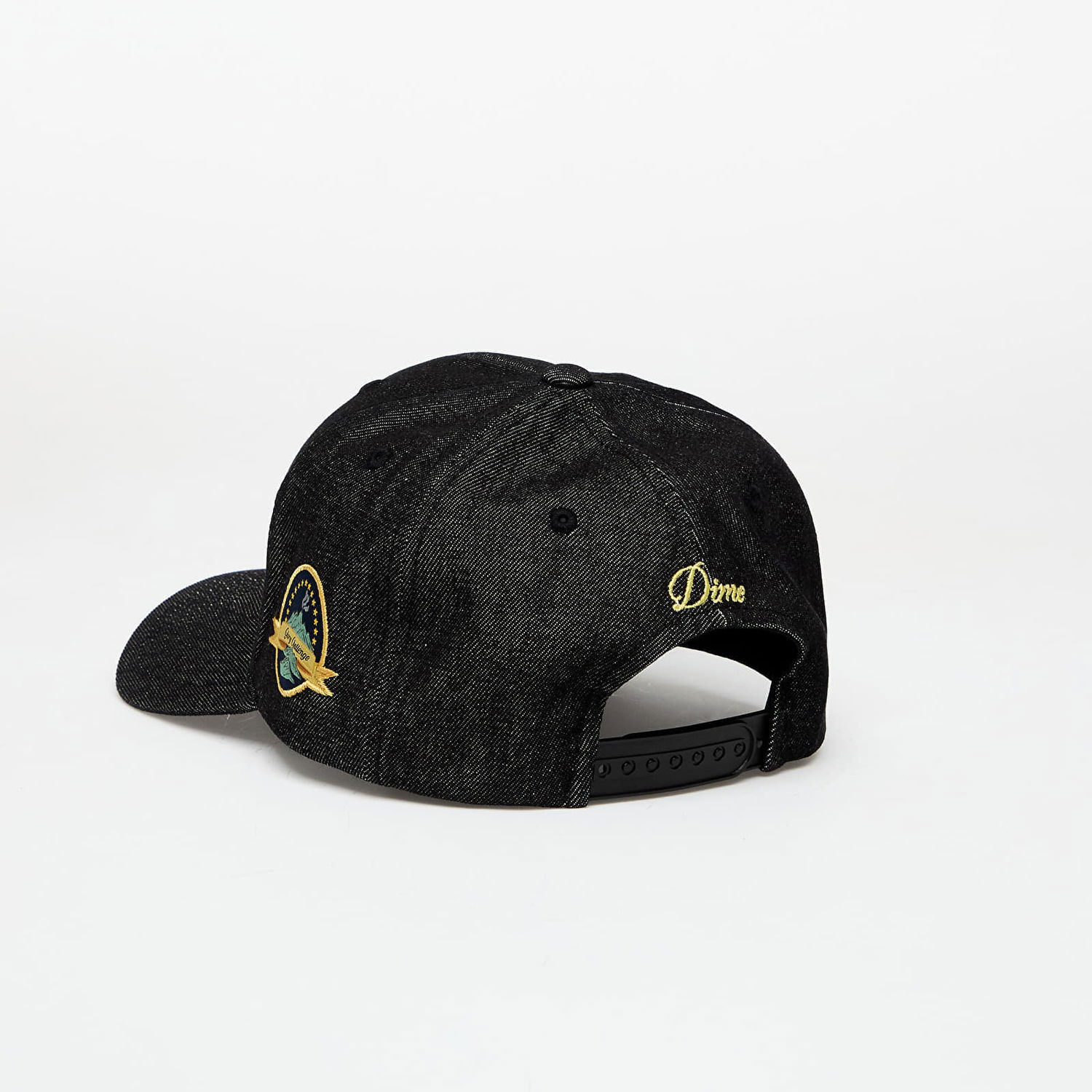 Kapa Dime DIME Cursive D Full Fit Cap Crna | DIME2SP2519BLK, 1