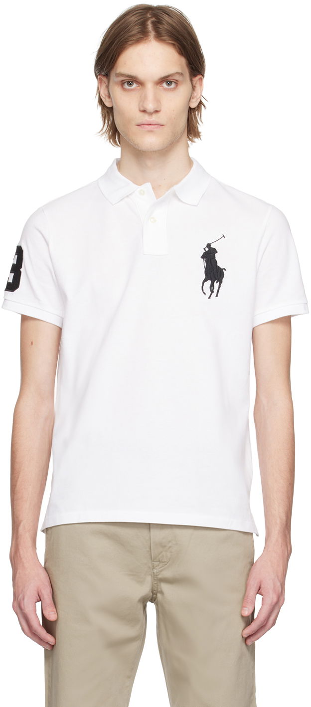 Polo majica Polo by Ralph Lauren Polo Ralph Lauren Big Pony Polo Bijela | 710688969003