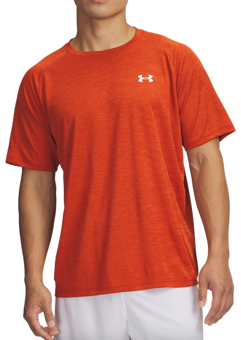Majica kratkih rukava Under Armour T-Shirt Tech Textured SS Narančasta | 1382796-844