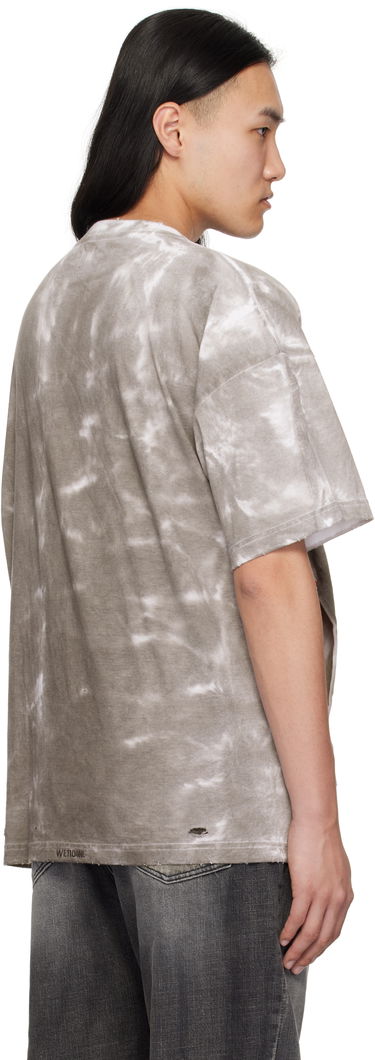 Majica kratkih rukava We11done We11done Muddy 4 Sleeves T-Shirt Siva | WD-TT0-25-732-U-BK, 2