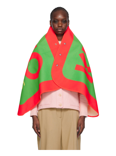 Šal KENZO Paris Blanket Scarf Zelena | FC68CU006PEC