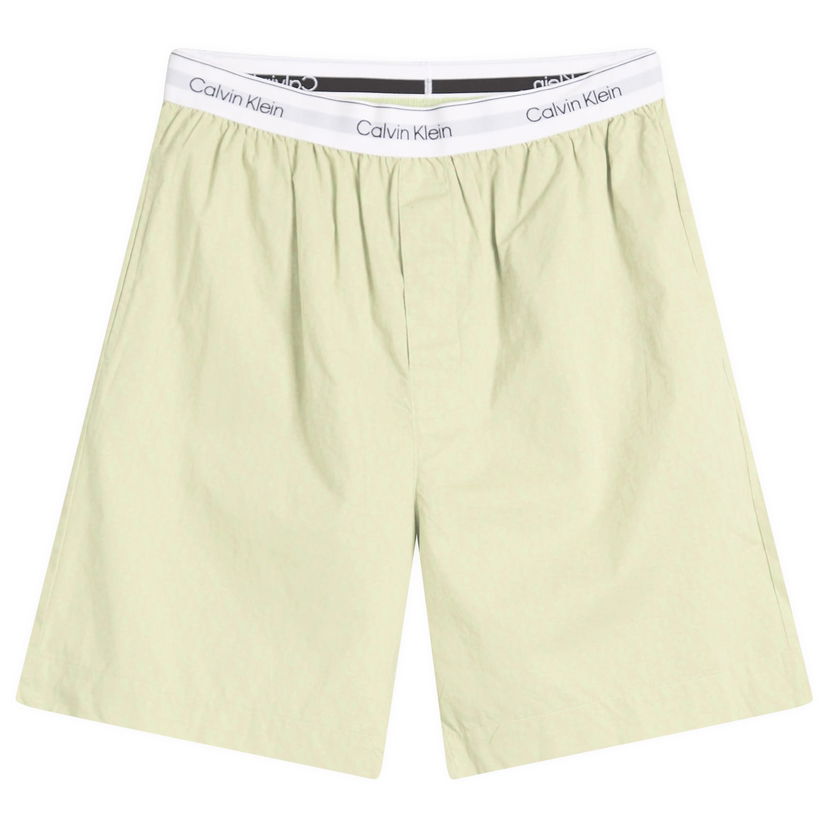 Bokserice CALVIN KLEIN Calvin Klein Sleep Shorts, Size Large Zelena | LV00NM2832VRK