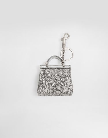 Privjesci za ključeve Dolce & Gabbana Brocade Airpods Case Keychain Onesize Metalik | BI3260AR81780998, 3