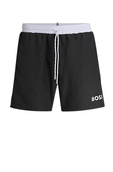 Kupaći kostimi BOSS BOSS Quick-Drying Swim Shorts with Logo Crna | 50515191