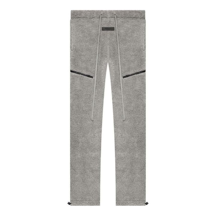 Trenirka Fear of God Polar Fleece Drawstring Pants Siva | FOG-SS22-928