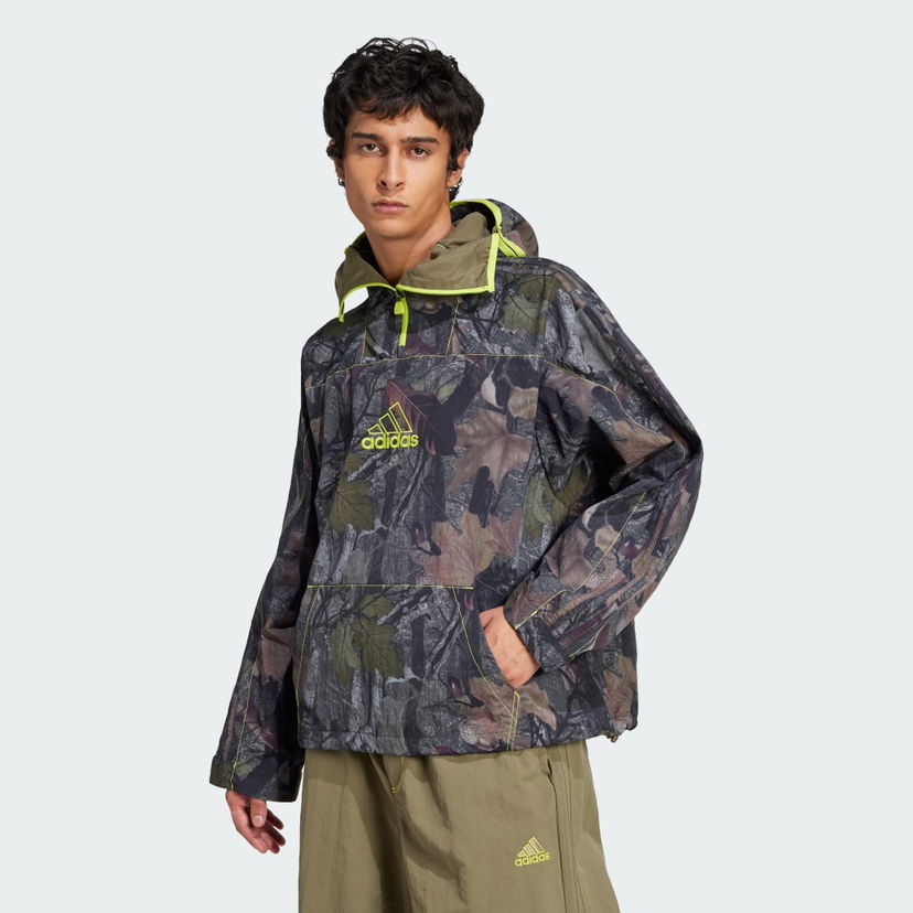 Vjetrovka adidas Performance Camo Anorak Jacket Višebojno | JD5417