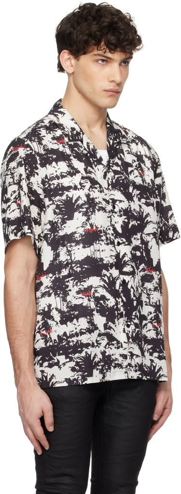 Košulja Ksubi Ksubi Palmtree Resort Shirt Bijela | MPS25SH018, 1