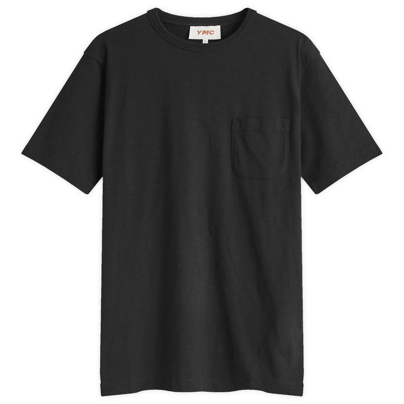 Majica kratkih rukava YMC Wild Ones Pocket T-Shirt Crna | P6AZG-01