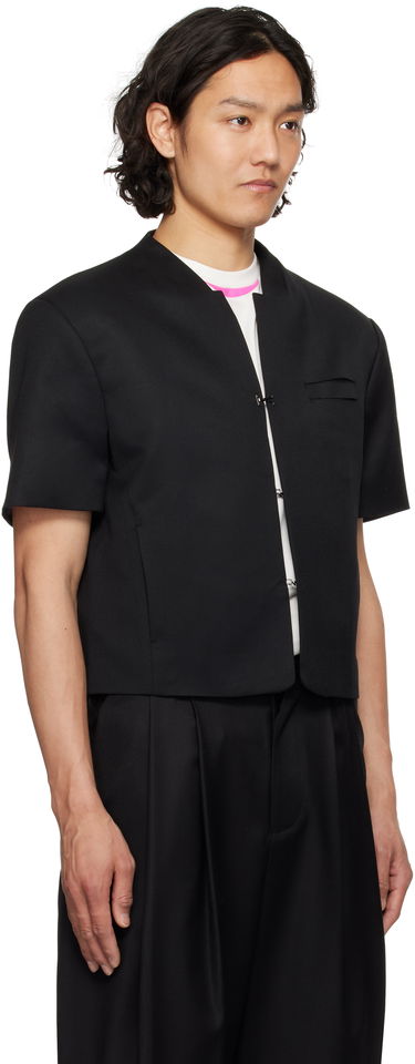 Jakna ADER ERROR ADER error Set-Up Short Sleeve Blazer Crna | BO01SSBZ0206BK, 1