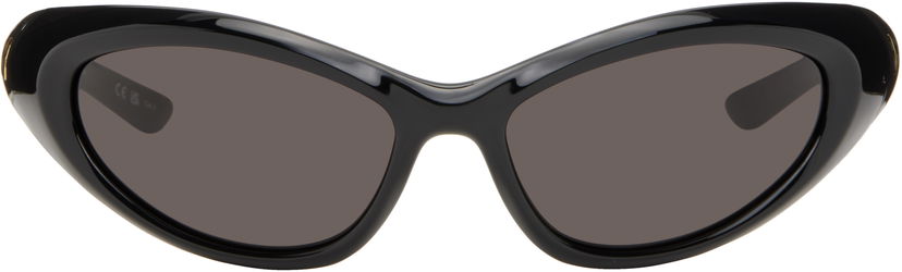 Sunčane naočale Balenciaga Balenciaga Sporty B Round Sunglasses Crna | BB0384S-001