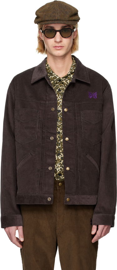 Jakna Needles Penny Jean Jacket Crna | PU216, 0