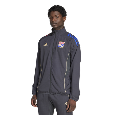 Jakna adidas Originals Olympique Lyonnais Pre-Match Jacket 2025/26 Crna | jl9479, 1