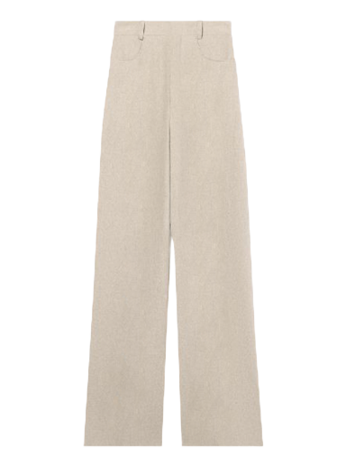 Hlače Jacquemus Le Pantalon Sauge Pants Bež | 211PA003 1029 150