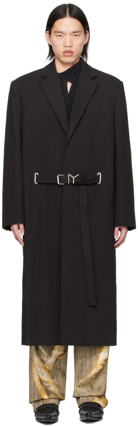 Kaputi Y/PROJECT Belt Coat Crna | 201CO002