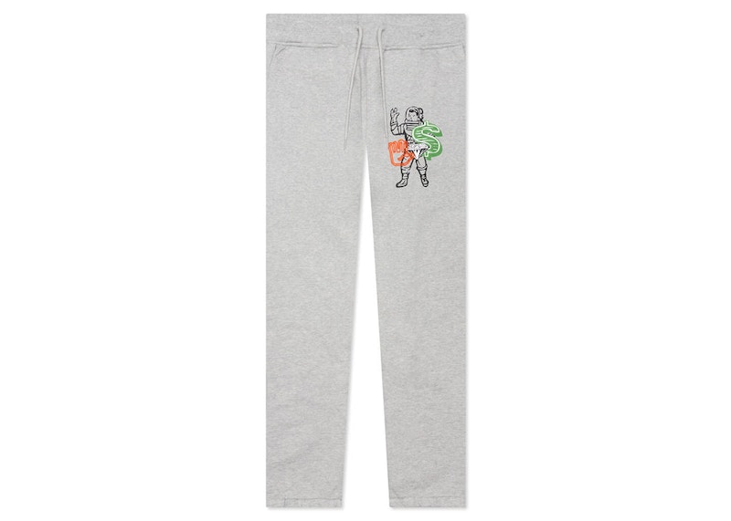 Trenirka BILLIONAIRE BOYS CLUB Billionaire Boys Club Cycle Sweatpants Siva | 8117109HGR