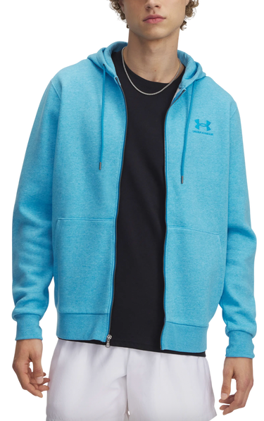 Dukserice Under Armour Icon Fleece Full-Zip Hoodie Tirkiz | 1373881-452, 0