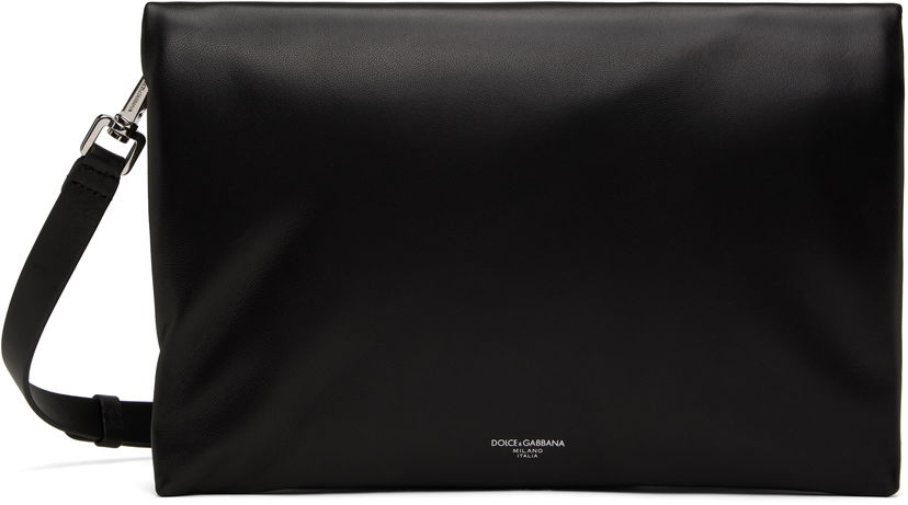 Torba za rame Dolce & Gabbana Dolce&Gabbana Nappa Leather Crossbody Bag Crna | BM3075AF984