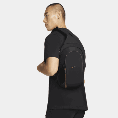 Torba za rame Nike Essential Sling Bag Crna | DJ9796-010, 3