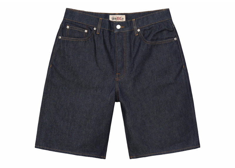 Kratke hlače Stüssy Stussy Big Ol' Denim Shorts Plava | 112296_RAWW