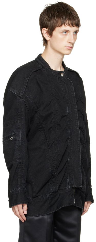 Jakna We11done We11done Bomber Denim Jacket Crna | WD-DJ3-21-331-U-BK, 1