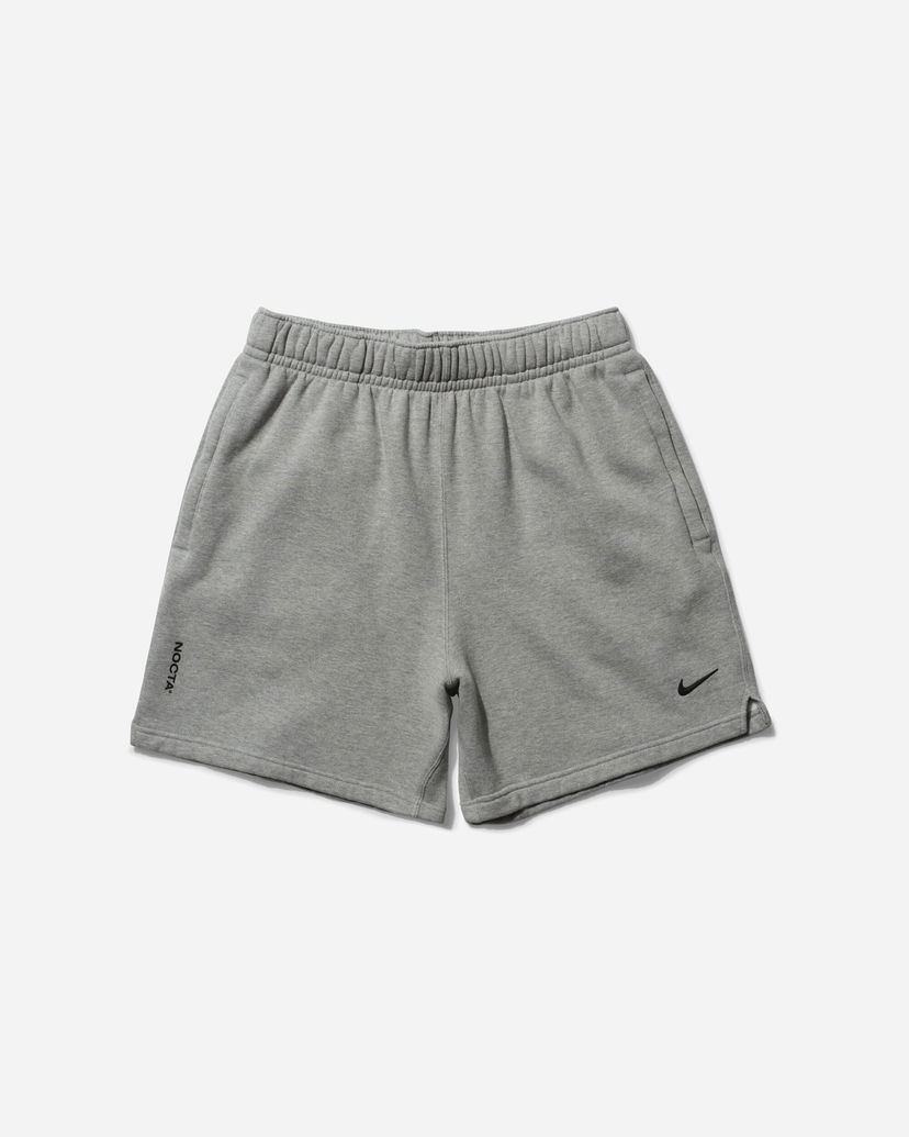 Kratke hlače Nike NOCTA Fleece Shorts Dark Grey Heather Siva | FQ0408-063