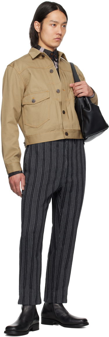 Jakna Vivienne Westwood Vivienne Westwood Marlene Cropped Jacket Bež | 2801000E-W011Y-, 3