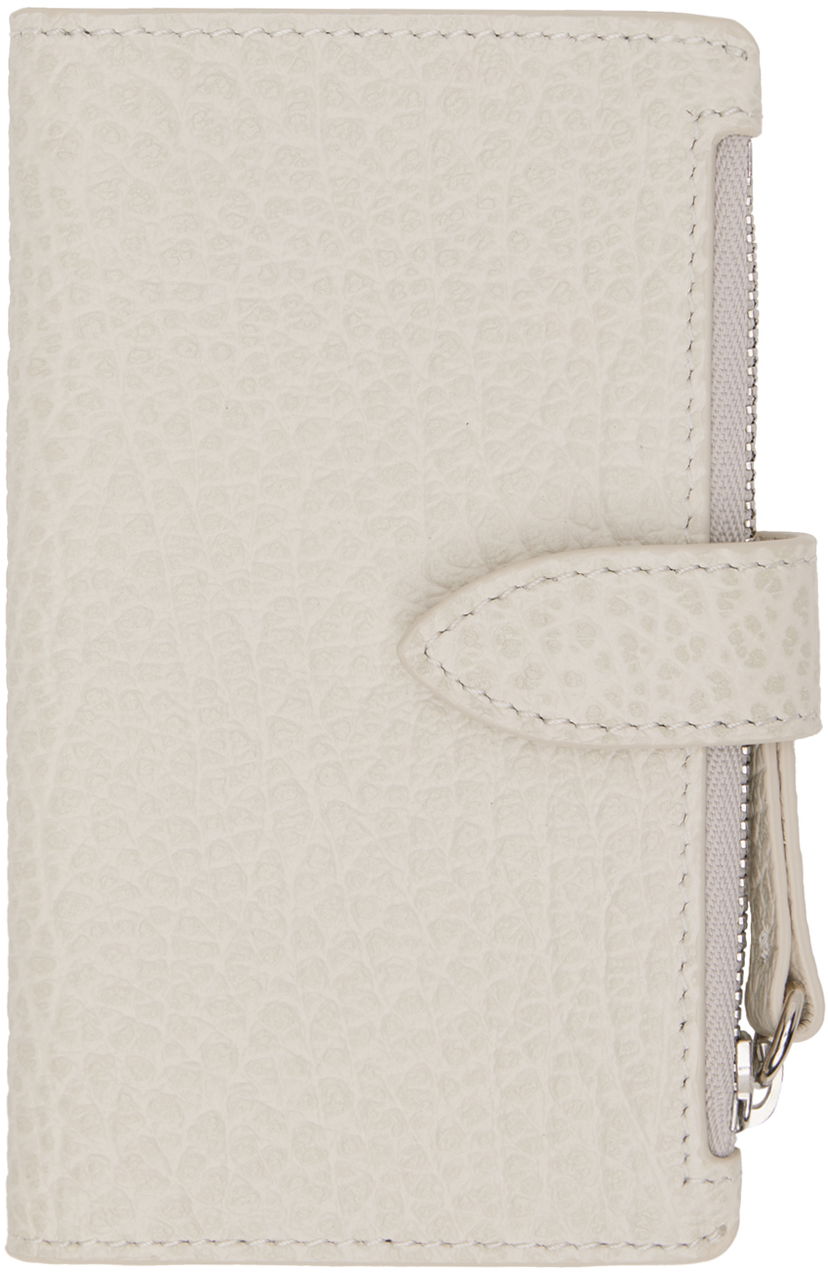 Novčanik Maison Margiela Four Stitches Card Holder Bež | SA1VX0019 P4455