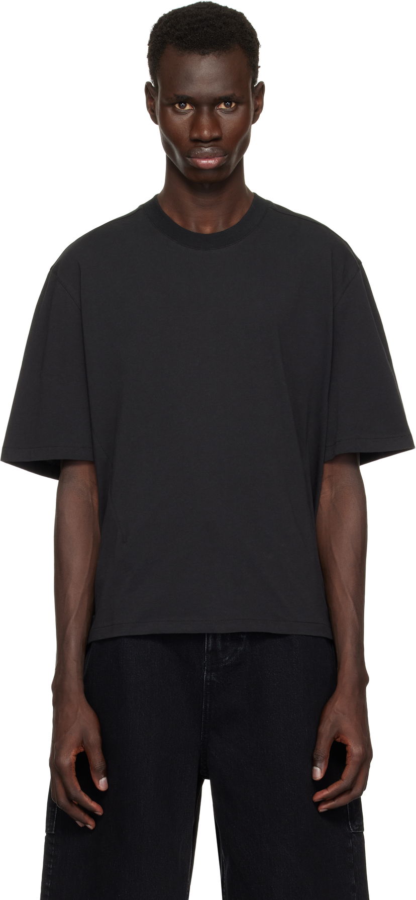 Majica kratkih rukava Entire Studios Entire Studios Dart T-Shirt Crna | ES2252SO