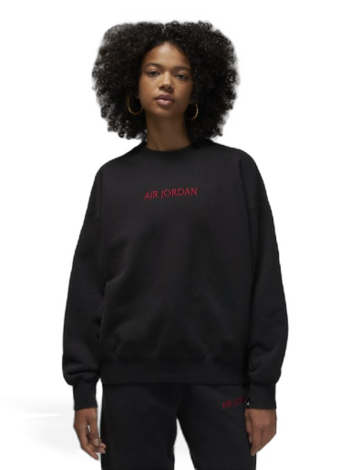 Dukserice Jordan Wordmark x Crew Crna | DV6469-010