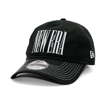 Kapa New Era Adjustable Wordmark 9TWENTY Baseball Cap Crna | 60595443