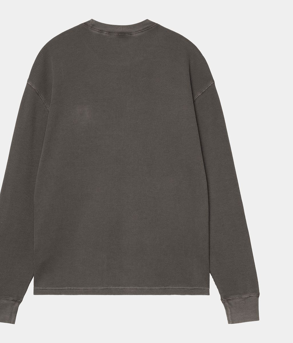 Majica kratkih rukava Carhartt WIP Long Sleeve Vista Waffle T-Shirt Siva | I035304_5, 1