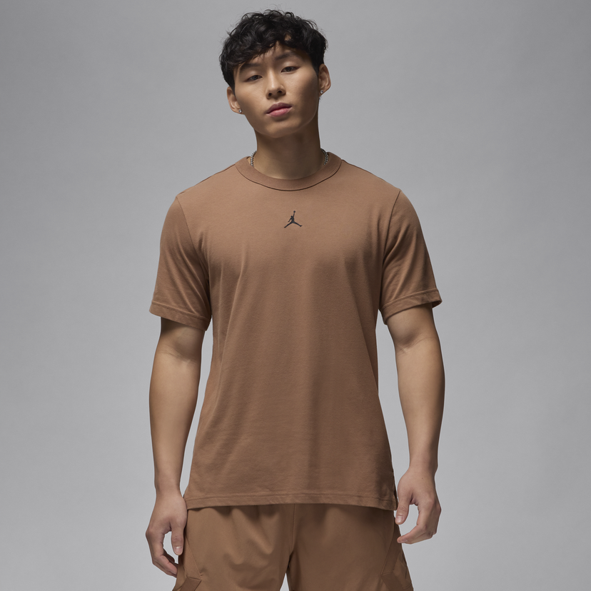 Majica kratkih rukava Jordan Dri-FIT Jordan Sport Smeđa | FN5829-223
