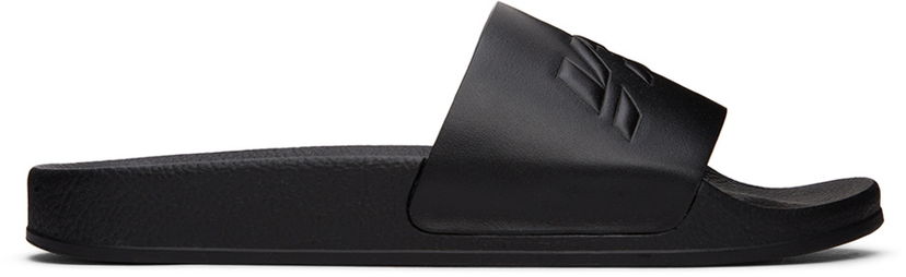 Kupaći kostimi VETEMENTS VTMNTS Rubber Pool Slides Crna | VL12FL100N