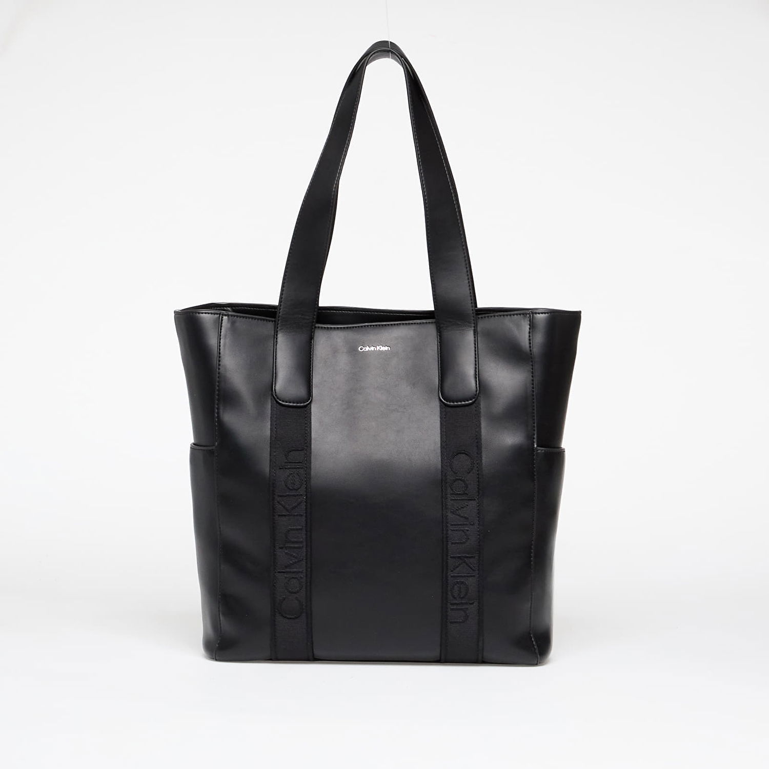Torba za rame CALVIN KLEIN Bag Webbing Strap Tote Black Universal Crna | LV04F3289G 2QP, 0