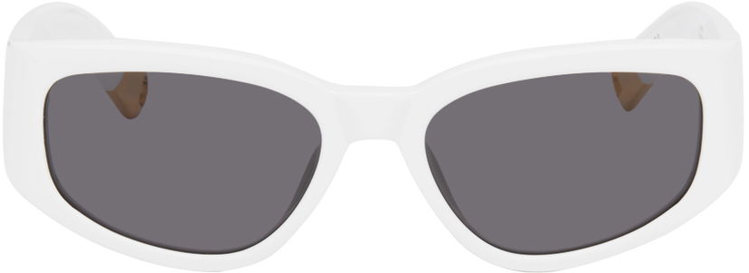 Sunčane naočale Jacquemus 'Les Lunettes Gala' Sunglasses Bijela | JAC5C2SUN